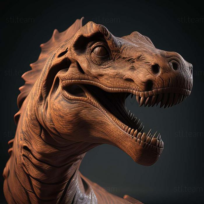 3D model Carcharodontosaurus (STL)
